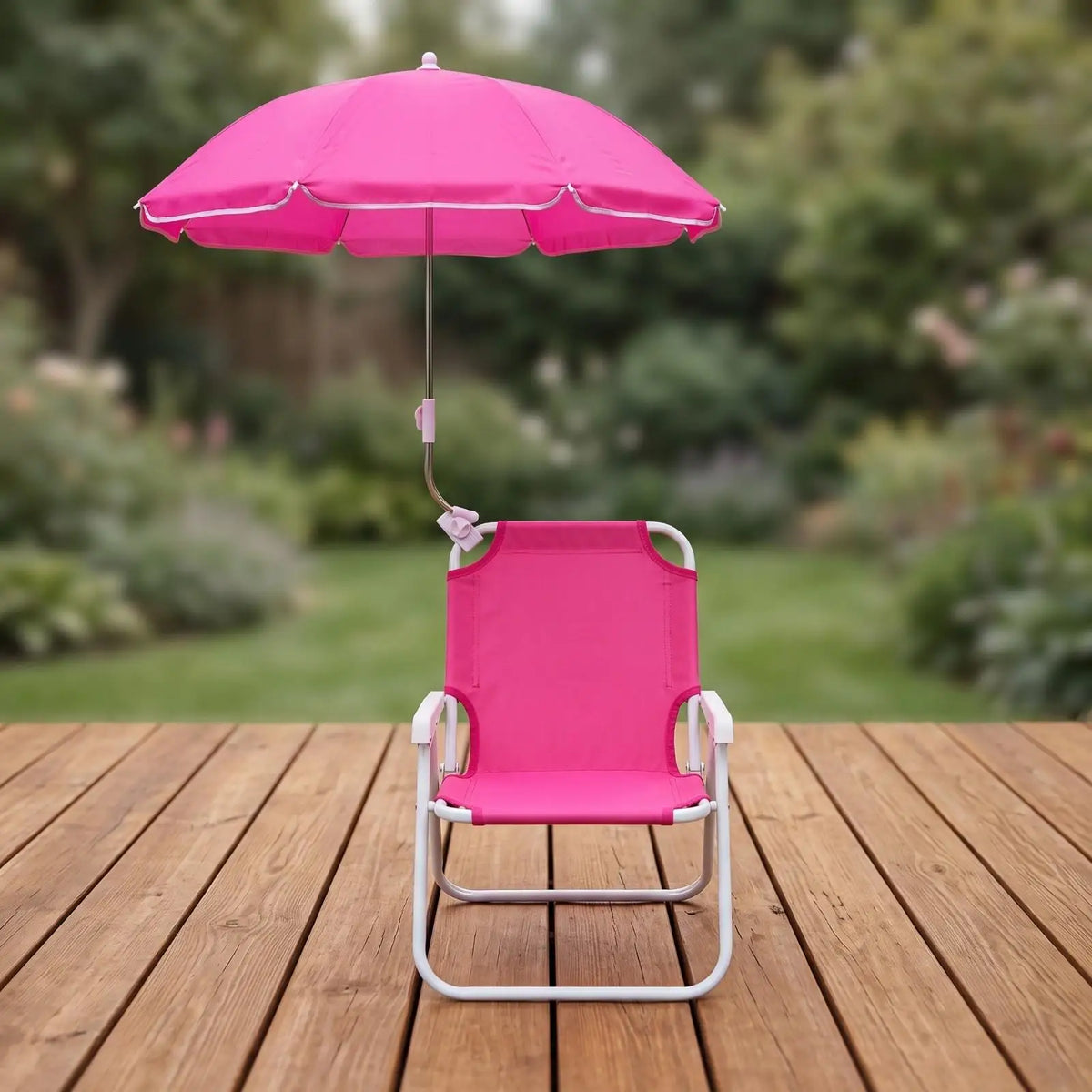 Alloy Low Profile Outdoor Folding Seat with Umbrella Canopy Portable Compact Beach Chair for Camping Fishing Garden Terrace