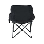 2 Pieces Outdoor Camping Chairs Folding / Portable, Comfortable Seating, Durable Steel Fram