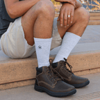 Premium Bamboo Rayon Crew Socks