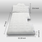 Tesla Cybertruck Inflatable Rear Seat Camping Air Mattress